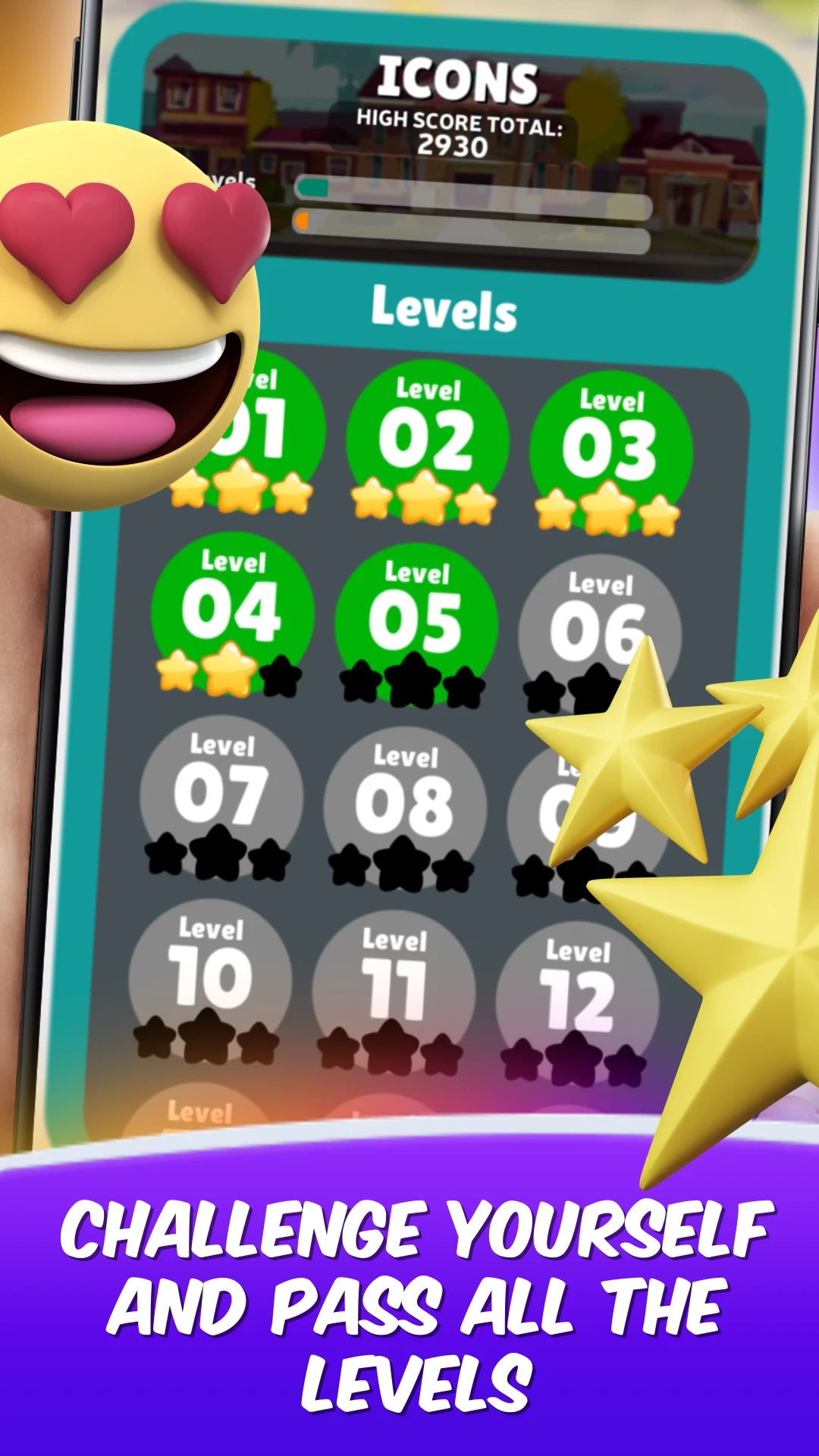 Bubble Quiz Icons screenshot